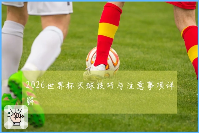 2026世界杯买球技巧与注意事项详解