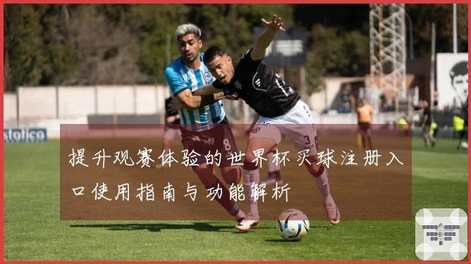 提升观赛体验的世界杯买球注册入口使用指南与功能解析